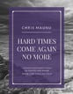 Hard Times Come Again No More SA choral sheet music cover
